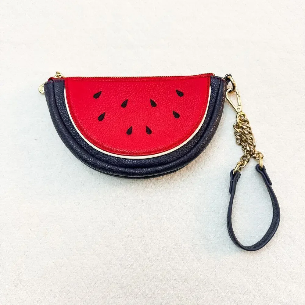 Charming Charlie Watermelon Purse 5x9 Wristlet